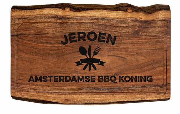 BBQplank Medium graveren